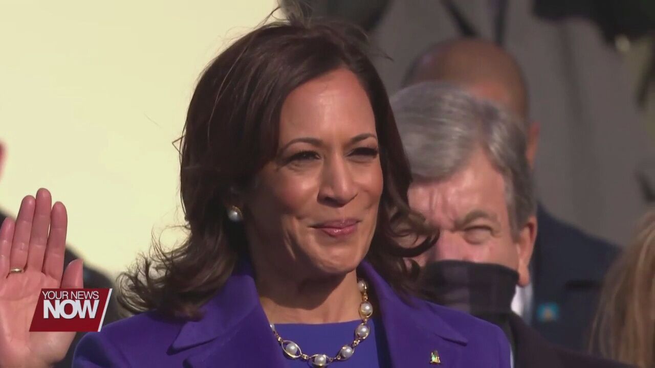 Local reactions to Kamala Harris' oath to the vice presidency